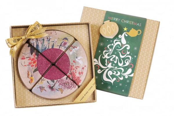 贈福茗堂茶葉禮盒 長者聖誕暖在心